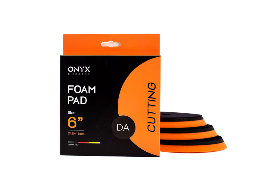 Foam Pads - Cutting Orange/6"/da