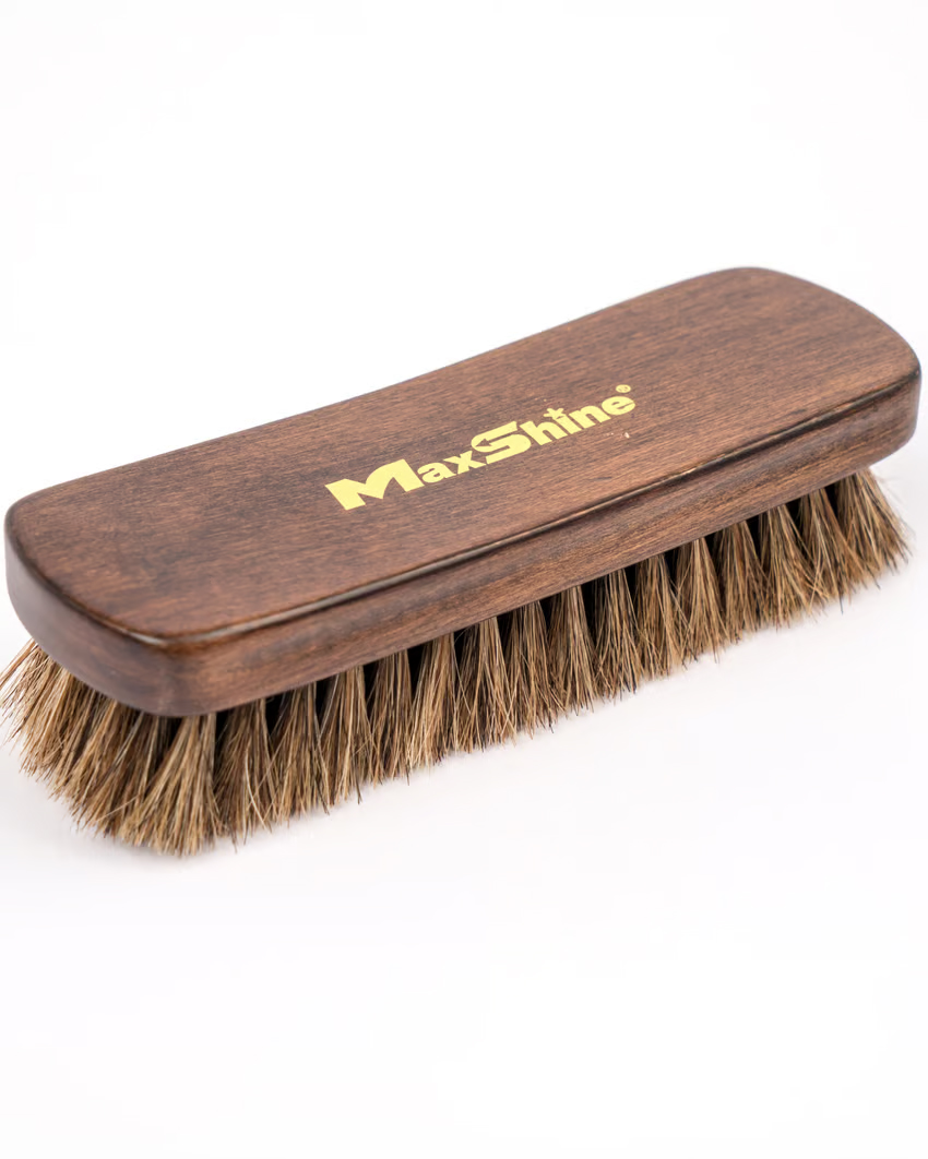 Horse Hair Leather Brush