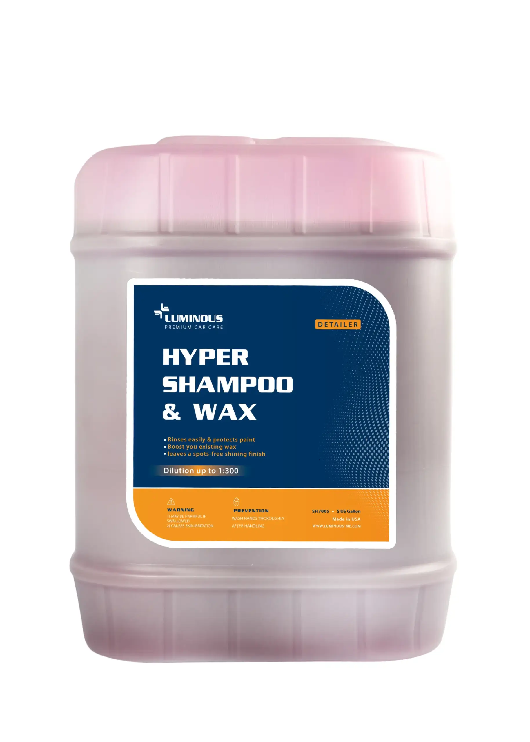Hyper Shampoo & Wax 5 Gal
