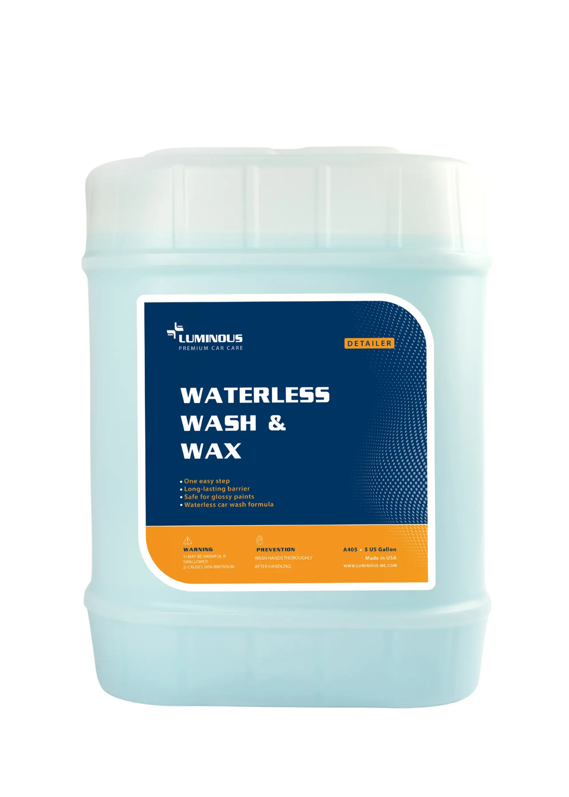 Waterless Wash & Wax 5 Gal