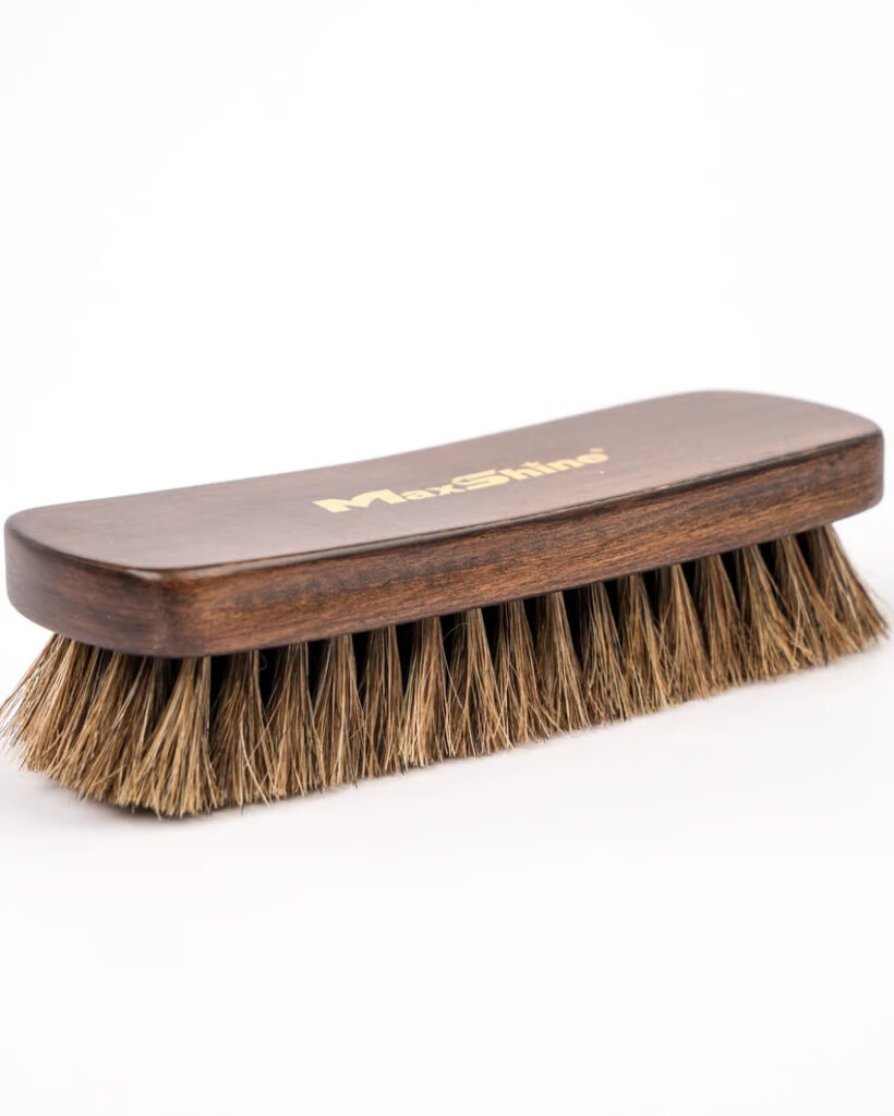 Horse Hair Leather Brush