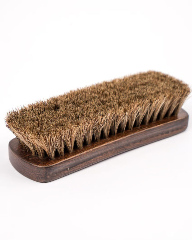Horse Hair Leather Brush